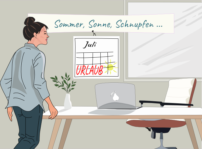 Leisure Sickness: Warum werde ich ausgerechnet im Urlaub krank