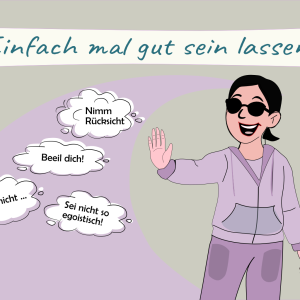 Ohne Kommentar – Den eigenen Freiraum wiederentdecken